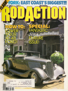 ROD ACTION 1988 OCT - HOW TO LOWER A '41-'48 FORD, 2 DEUCE 3-W RODS